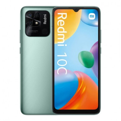 Smartphone Xiaomi Redmi 10C / 4GB RAM / 64GB / Mint Green
