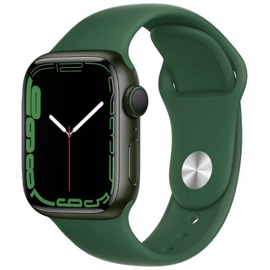 Apple Watch Series 7 (MKN03EU) 41mm Green, GPS, Sport Band Green