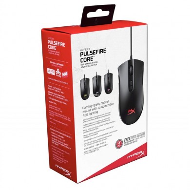 Mouse Gaming HYPERX Pulsefire Core, Black [4P4F8AA]