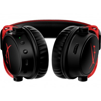 Casti Wireless Gaming HyperX Cloud Alpha, black/red, [4P5D4AA]