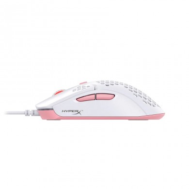 Mouse Gaming HYPERX Pulsefire Haste, White/Pink [4P5E4AA]