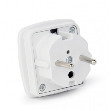 Gembird AC power adapter UK socket to EU schuko plug 7.5A