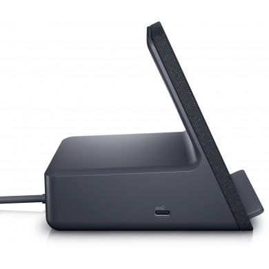 Dell Dual Charge Dock HD22Q, 130W - 4 x USB 3.2 Gen 1 Type A, 1 x USB-C 3.2 Gen 2 with Power Delivery, 1 x HDMI, 1 x DP, Gigabit Ethernet RJ45, Qi Wireless Charging, Support 4K - 60 Hz (Dual Display ).