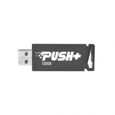 USB Flash Drive Patriot PUSH+ / USB3.2 / 128GB / Black