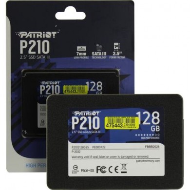 2,5&rdquo; SSD Patriot P210 128GB