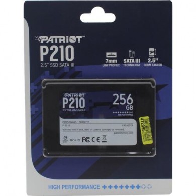 2,5&rdquo; SSD Patriot P210 256GB