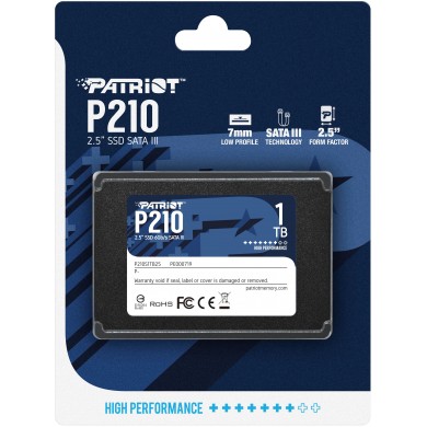 2,5&rdquo; SSD Patriot P210 1.0TB