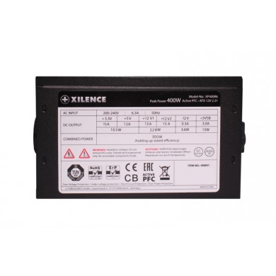 Bloc de alimentare 400W  XILENCE  &rdquo;Performance C&rdquo; Series,  XP400R6 (XN041)