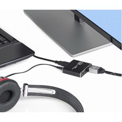 Adaptor Gembird UHG-4K2-01, USB to HDMI Adaptor Gembird UHG-4K2-01, USB to HDMI