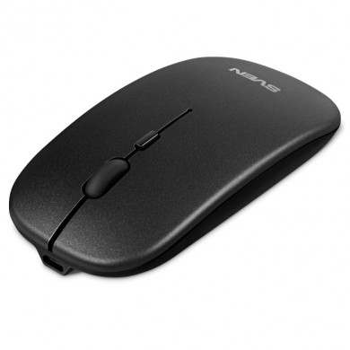 Wireless Mouse Optic SVEN RX-530S / 1600 dpi / rechargeable battery 400 mAh / Black