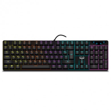 Tastatura Gaming SVEN KB-G9300 RGB / Blue switches / USB / 1.8m / Black