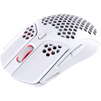 Mouse Gaming Wireless HYPERX Pulsefire Haste, White [4P5D8AA]