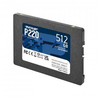 2,5&rdquo; SSD Patriot P220 512GB