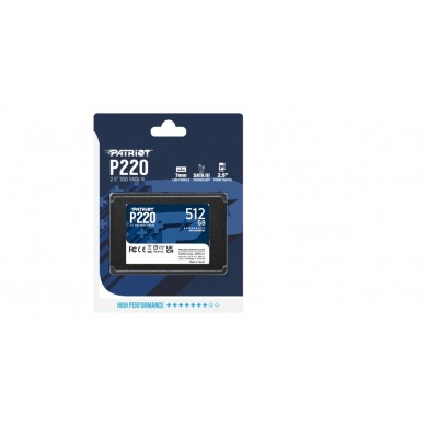 2,5&rdquo; SSD Patriot P220 512GB