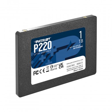 2,5&rdquo; SSD Patriot P220 1.0TB
