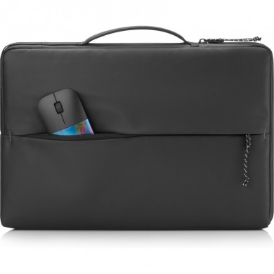 15.6" Geanta laptop HP 15 Sleeve / Water Resistance Padded Protection and Quick Access Pocket / Black