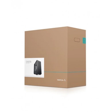 Carcasa DEEPCOOL CH370 / w/oPSU / Side-Window / 1x120mm / ATX / Black