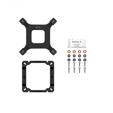 Cooler DEEPCOOL AG400 BK ARGB / Universal / 220W / 500~2000rpm, <31.6dBA / 75.89CFM / Black