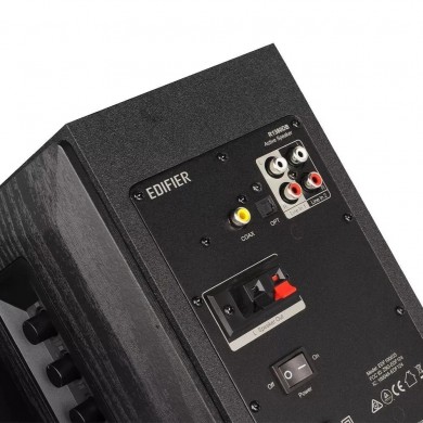 Boxe Edifier R1380DB Black / 42W RMS / 2x RCA / optical / coaxial / AUX / remote control / wooden / (4&rdquo;+1&rdquo;)