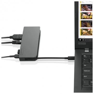 Docking Station Lenovo Powered USB-C Travel Hub Docking Station Lenovo Powered USB-C Travel Hub
