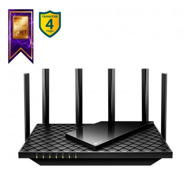 Wireless Router TP-LINK Archer AX73 / AX5400 Dual Band / Wi-Fi6 / Gigabit / 1WAN+4LAN / USB3.0 / 6 external antenna