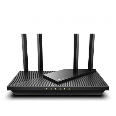 Wireless Router TP-LINK Archer AX55 / AX3000 Dual Band / Wi-Fi6 / Gigabit / 1WAN+4LAN / USB3.0 / 4 external