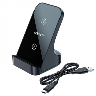 Incarcator fara fir  ACEFAST E14 Desktop / Wireless output 1: 5W / 7.5W / 10W / 15W / Black