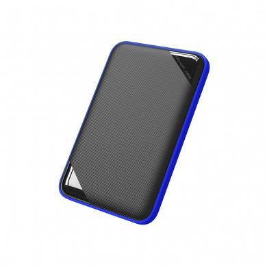 2.5&rdquo; HDD Extern Silicon Power Armor A62S Game Drive / 1 TB / USB3.2 Gen1 / Black/Blue
