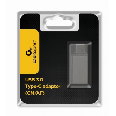 Adapter Gembird  A-USB3-CMAF-01, USB 3.0 type-C (male) to type-A (female)