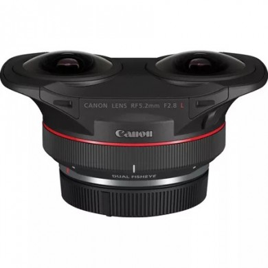 Obiectiv VR Dublu "Ochi de peste" Canon RF 5.2mm f/2.8 L DUAL FISHEYE (5554C005)