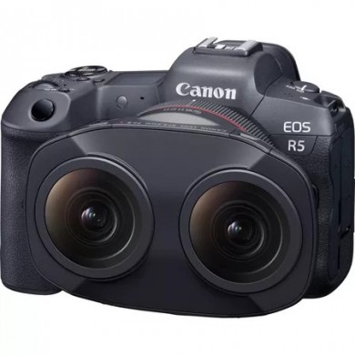 Obiectiv VR Dublu &rdquo;Ochi de peste&rdquo; Canon RF 5.2mm f/2.8 L DUAL FISHEYE (5554C005)
