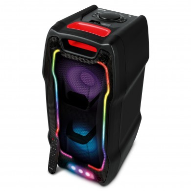 Boxa portabila SVEN PS-730 Black / 100W / Bluetooth / NFC / FM tuner / USB / microSD
