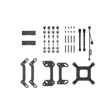 Sistem de racire lichid DEEPCOOL LT520 / Universal / 240W / fans: 500~2250pm, pump: 2400rpm / 17.6~32.9 dBA / 85.85CFM / Black