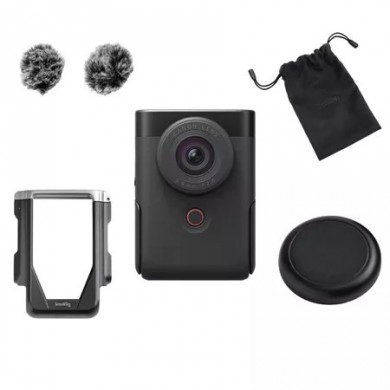 Camera Compacta CANON PowerShot V10 Vlogging Kit (5947C014) Black