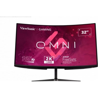 31.5&rdquo; Monitor Gaming VIEWSONIC VX3218C-2K / 2K / Curved / 1ms / 165Hz / Black
