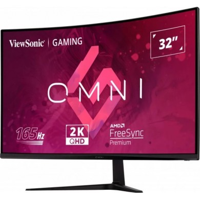 31.5&rdquo; Monitor Gaming VIEWSONIC VX3218C-2K / 2K / Curved / 1ms / 165Hz / Black