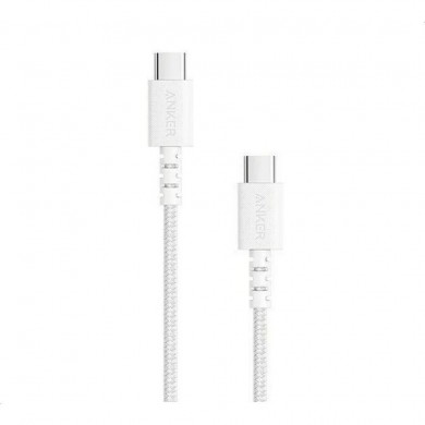 Cablu Type-C la Type-C Anker PowerLine Select+ / 0.91 m / White Cablu Type-C la Type-C Anker PowerLine Select+ / 0.91 m / White