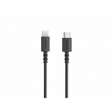 Cablu Type-C la Lightning Anker PowerLine Select+ / 0.91 m / black Cablu Type-C la Lightning Anker PowerLine Select+ / 0.91 m / black