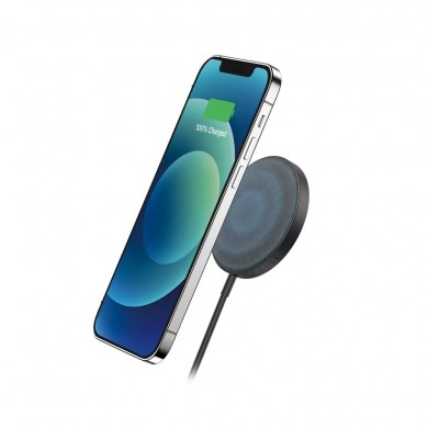 Incarcator wireless Anker PowerWave Select+ Magnetic Pad / 7.5W / iPhone 12/13 / Grey
