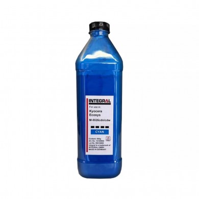 Compatible toner for Kyocera (M5526/M5521/MA2100) cyan, 500g bottle
