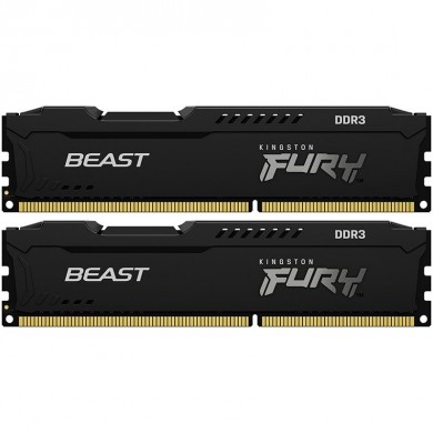 Memorie operativa Kingston FURY Beast DDR3-1866 16GB (Kit of 2*8GB)