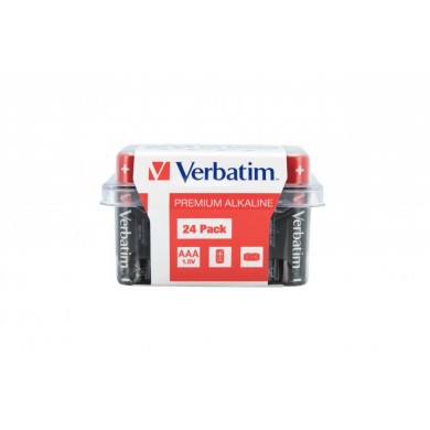 Verbatim Alcaline Battery  AAA, 24pcs Pack (Box)