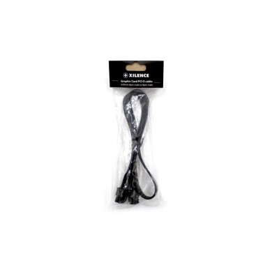 Xilence Graphic Card PCI-E cable 6+2pin for Modular Power supply, compatible with all modular PSU X series and  A+III series (MR9 / MR11)