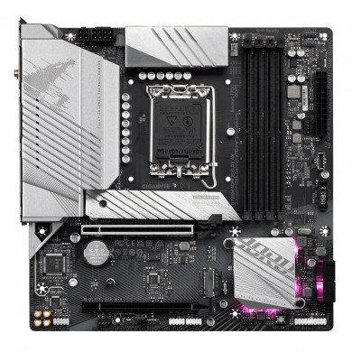 Placa de baza GIGABYTE B760M AORUS ELITE AX / 1700 / B760 / DDR5 / mATX
