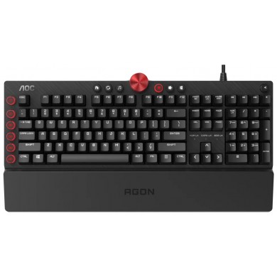 Tastatura AOC AGK700-RED / CHERRY MX Red key switch / Backlight (RGB) / Black