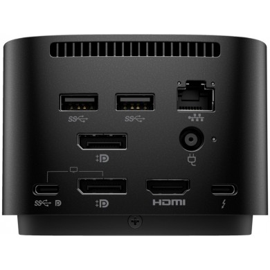 HP Thunderbolt Dock 120W G4- Universal docking with 1 x USB-C 3.2 G2 (Data Only), 4 x USB-A 3.2 G1, 2 x DP, 1 x RJ45, 1 x HDMI, 1 x TB4, 1 x USB-C DP alt mode port, support up to four 4K Displays, Up to 100W power, 0.76 kg.