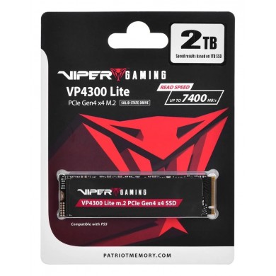 M.2 NVMe SSD VIPER (by Patriot) VP4300 LITE 2TB