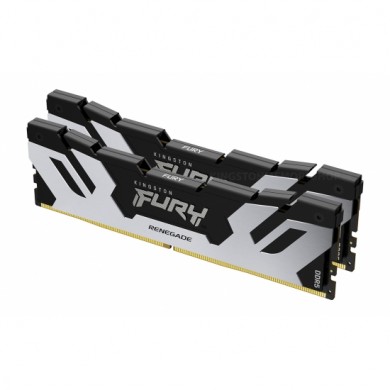 Memorie operativa Kingston FURY&reg; Renegade Silver DDR5-6400 48GB (Kit of 2*24GB)