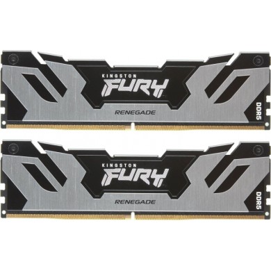 Memorie operativa Kingston FURY&reg; Renegade Silver DDR5-6000 96GB (Kit of 2*48GB)