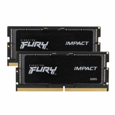 Memorie operativa Kingston FURY&reg; Impact DDR5-5600 SODIMM 64GB (Kit of 2*32GB)